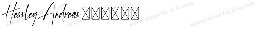 Hessley Andreas字体转换